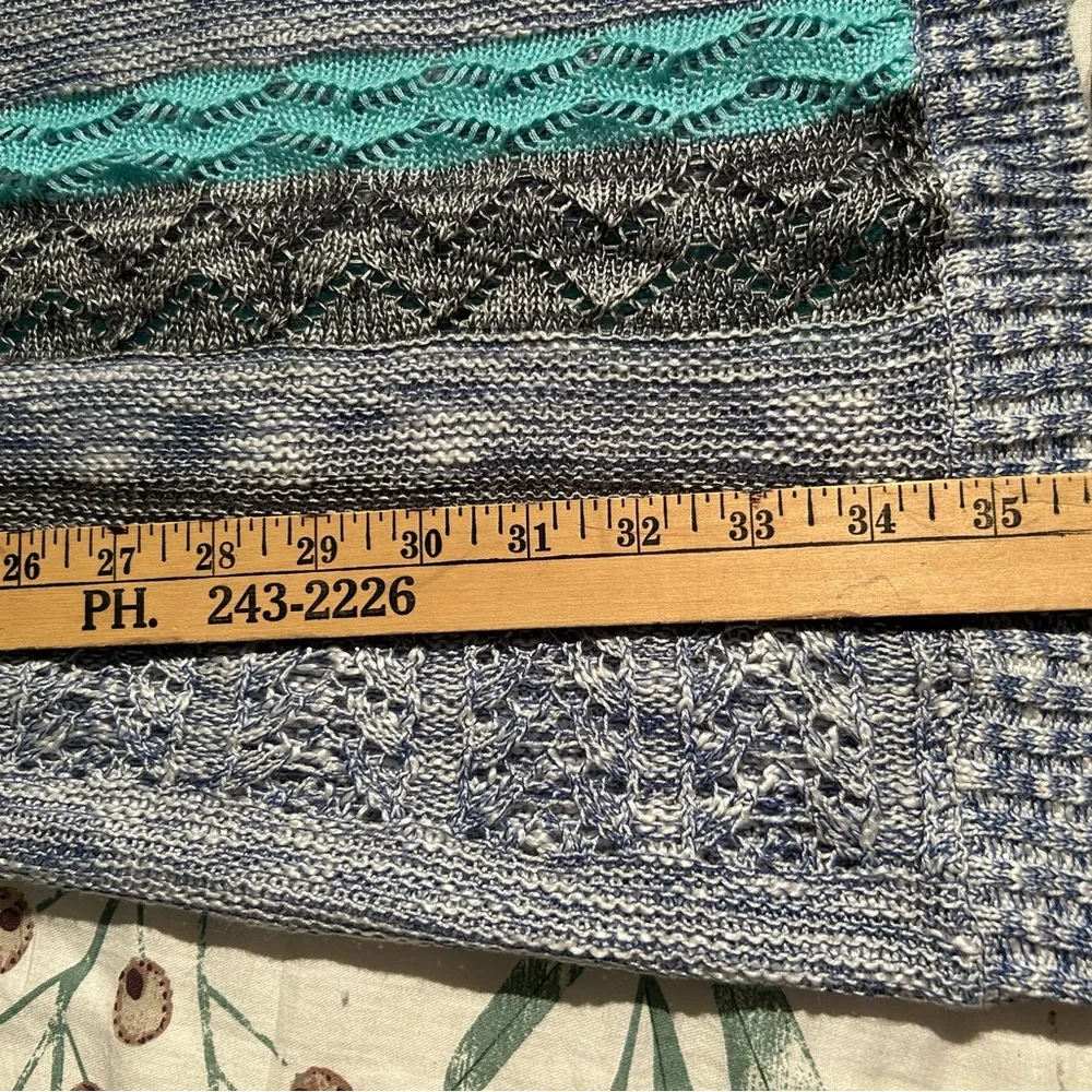 New Direction Open Front Cardigan Sweater Size L - Picture 8 of 8